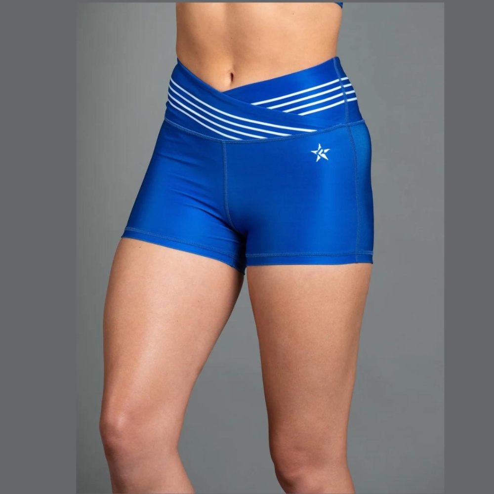 Rebel Athletics Best In Blue Hot Pants